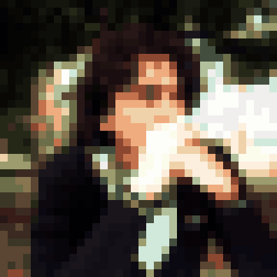 Pixel portrait of Edgar Bruney Castañeda